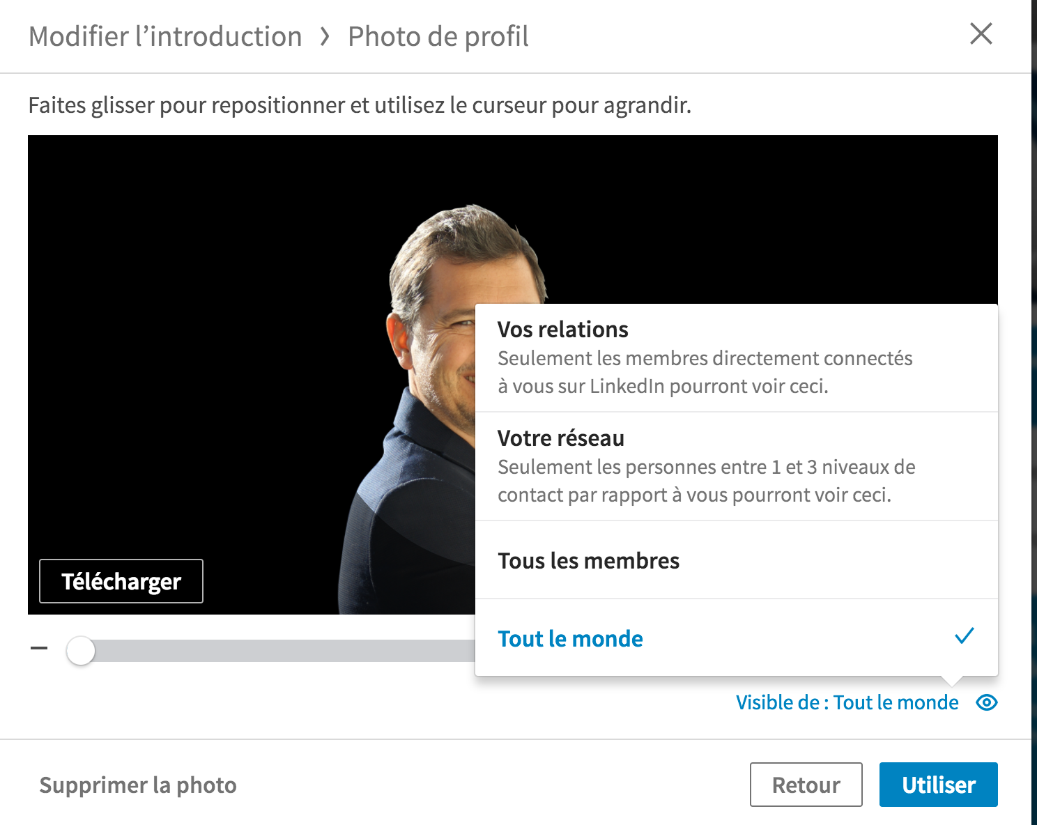 nouvelle interface linkedin olivier aloccio